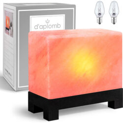 d’aplomb 100% Authentic Himalayan Salt Lamp – Hand-Carved...