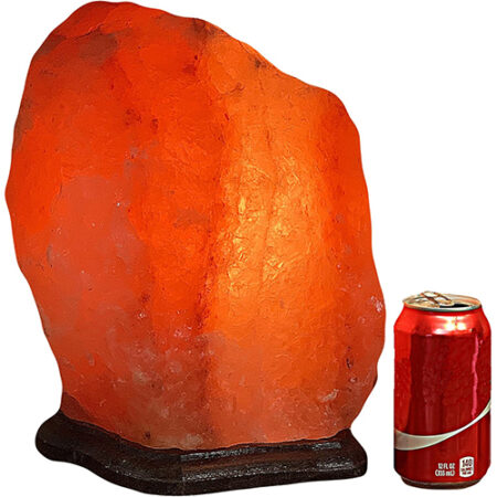 Giant Himalayan Crystal Rock Salt Lamp – Hand-Carved with Custom Base