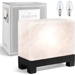 d’aplomb Handcrafted Himalayan Shaped Salt Lamp – 11.5 lbs