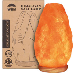 WBM USB Himalayan Salt Lamp – Compact Natural Glow