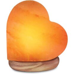 Himalayan Glow Heart-Shaped Salt Night Light (4–5 lbs)